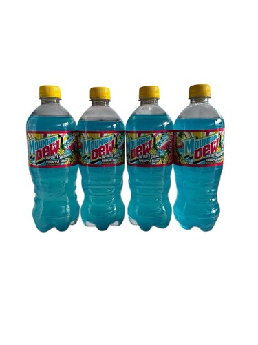 4 Infinite Swirl Mountain Mtn Dew 20oz Bottle - New - 7 Eleven Exclusive