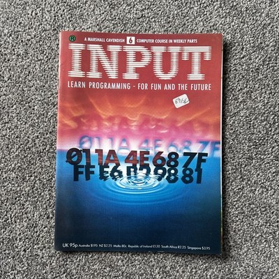 Input Magazine Marshall Cavendish  Issue No. 6 1984 Computer Programming BASIC