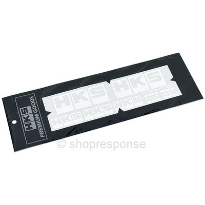 HKS 51003-AK147 Premium Goods Block Logo A La Carte Sticker Sheet White JDM