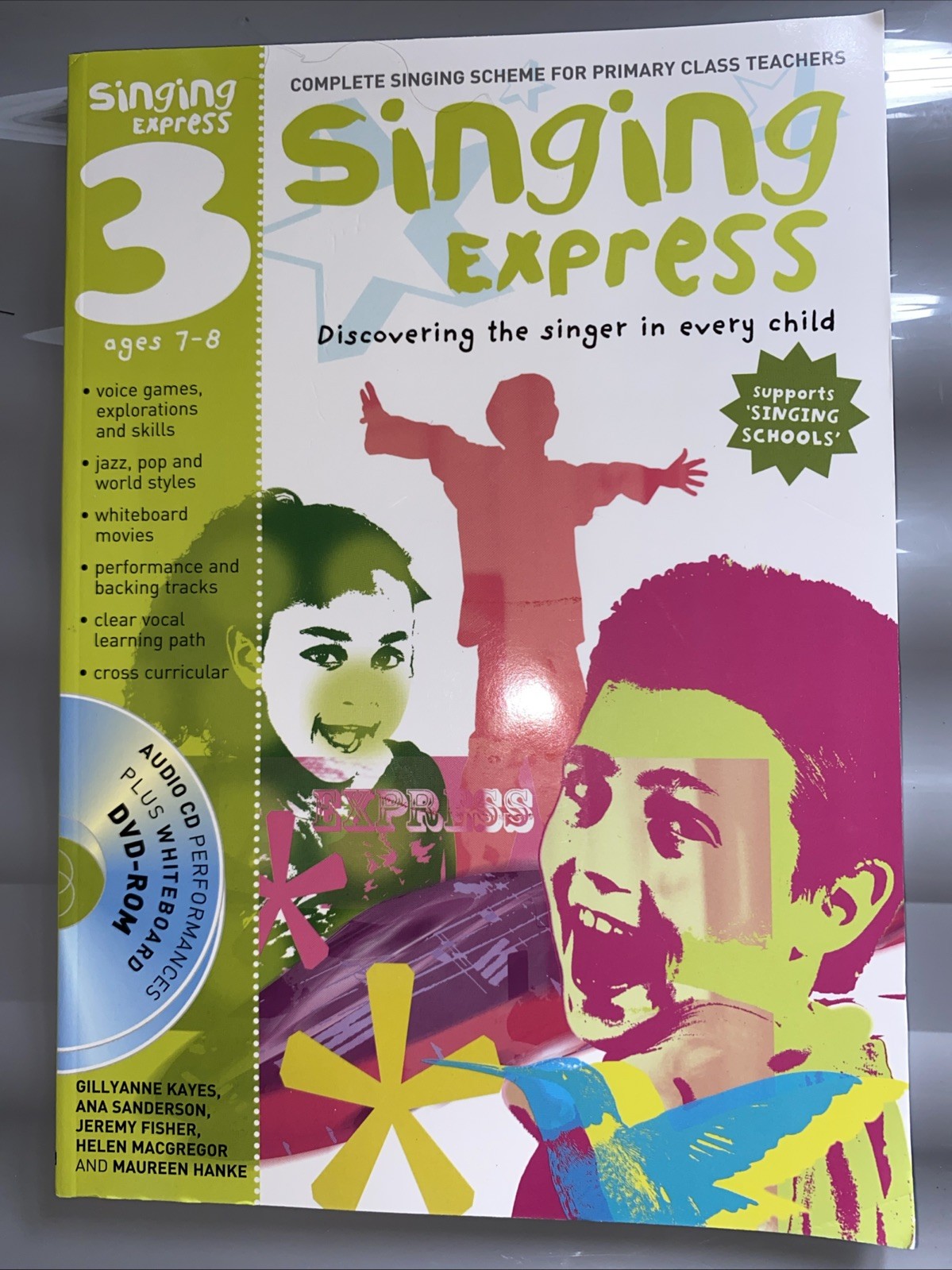 Singing Express 3: Complete Singing Scheme for Primary Class, Book, CD & DVD-ROM