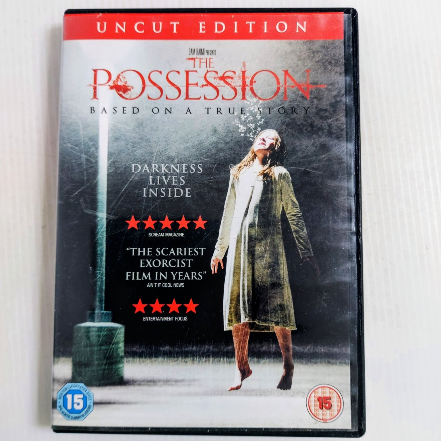 The Possession DVD 2012 Uncut Edition Jeffrey Dean Morgan Horror Film