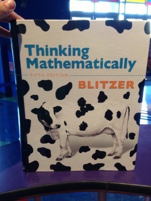 Thinking Mathematically, Robert F Blitzer