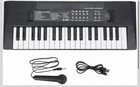 37 Key Electronic Keyboard Piano Black Portable Plastic Digital Beginner Set