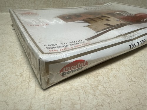 Modellino treno kit costruzione DEPOSITO CARBONE BLU nuovo in scatola sigillata MODELLO POWER 453 - Foto 2 di 5