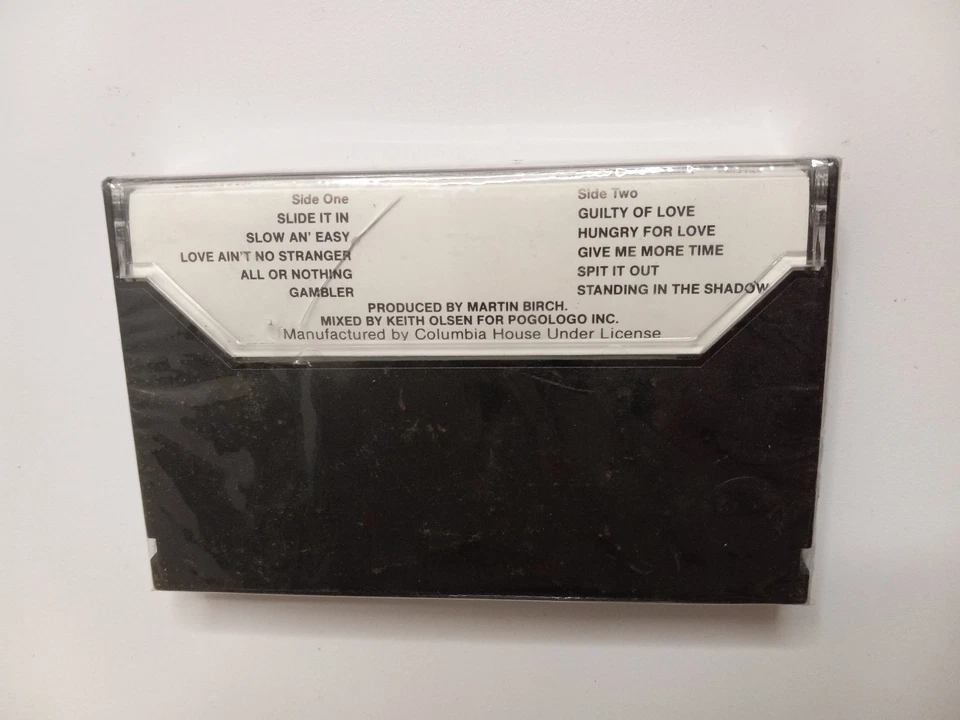 Whitesnake - Slide It In (Cassette, 1984) Geffen Records - Factory Sealed - Image 2 of 2