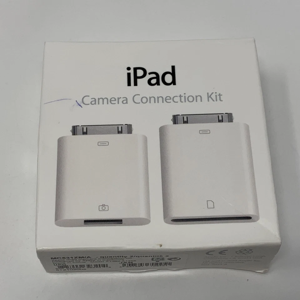 Apple iPad/iPod Camera Connection Kit - MC531ZM/A - 30-Pin USB & SD Card Reader - Image 4 of 4