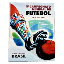 1950 World Cup Sticker Album - Brazil - Hard Cover - 232/232 - Brazil - ALOLLA