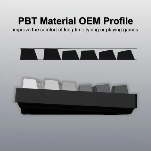 134 Keys Profile Double-shot Keycap Set Switch Mechanical Keyboard DIY Kit New - 第 5/22 張圖片