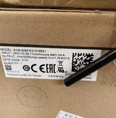 1PCS NEW Delta ECM-B3M-E21315RS1 1.5kw 2000rpm B3 AC servo motor