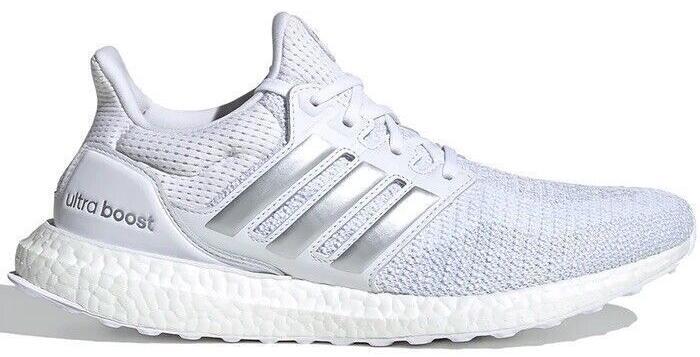 adidas UltraBoost DNA White Silver Metallic for Sale | Authenticity  Guaranteed | eBay
