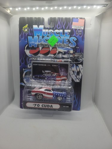 Funline Muscle Machines September 11, 2001 Tribute '70 Cuda Stars & Stripes