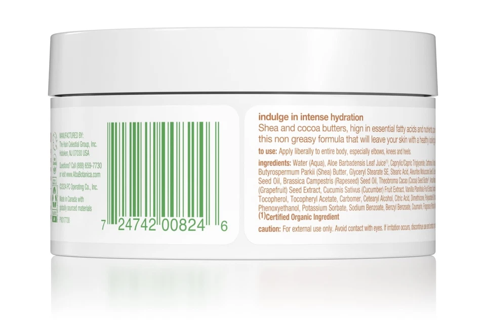 Alba Botanica Intense Hydration Whipped Body Butter 6.5 oz with Shea Cocoa - Image 2 of 4