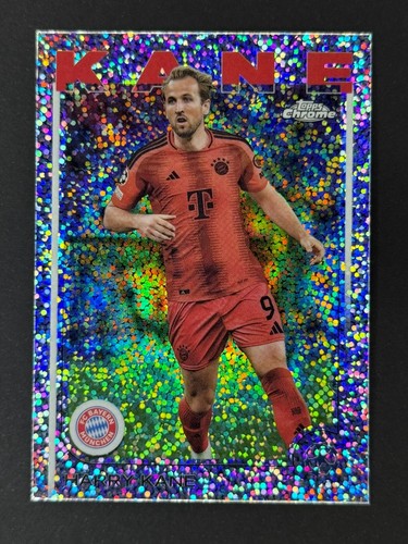 24-25 Topps Chrome UEFA Club Competitions #10 Harry Kane rifrattore macchie - Foto 1 di 2