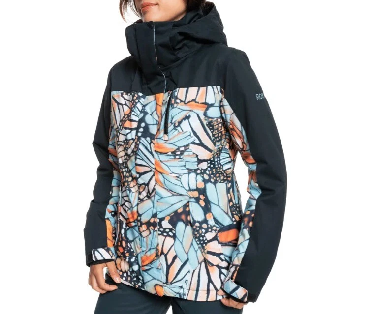 ROXY Women's JETTY BLOCK Snow Jacket - BHY2 - Small - NWT