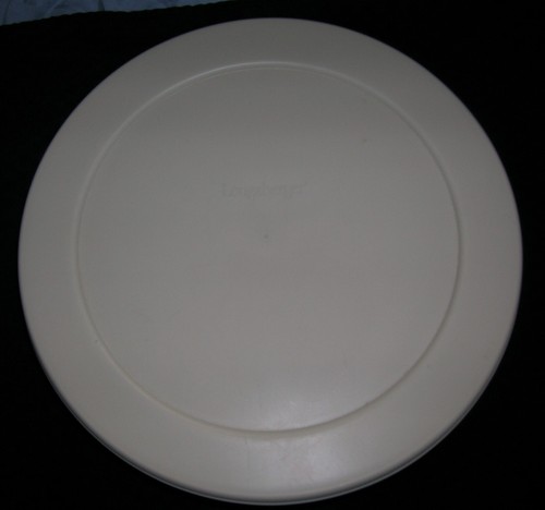 Longaberger 11” Protector Set - Round - Divided 4 Way with Heavy Duty Lid- New - Picture 2 of 6
