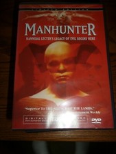 MANHUNTER - 2 DISC DVD SET WITH MANHUNTER FILES INCLUDED - WATCHED ONCE!