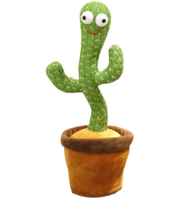 Cactus Peluche Che Balla, Canta E Ripete – Giocattolo Educativo Per Bambini