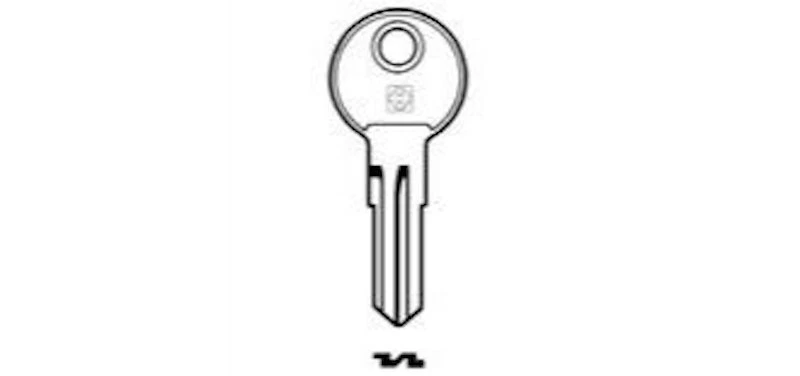 Thule Roof Rack Key & Ski Rack Keys "N" Series Replacement Key N001 To N200 - Image 4 of 4