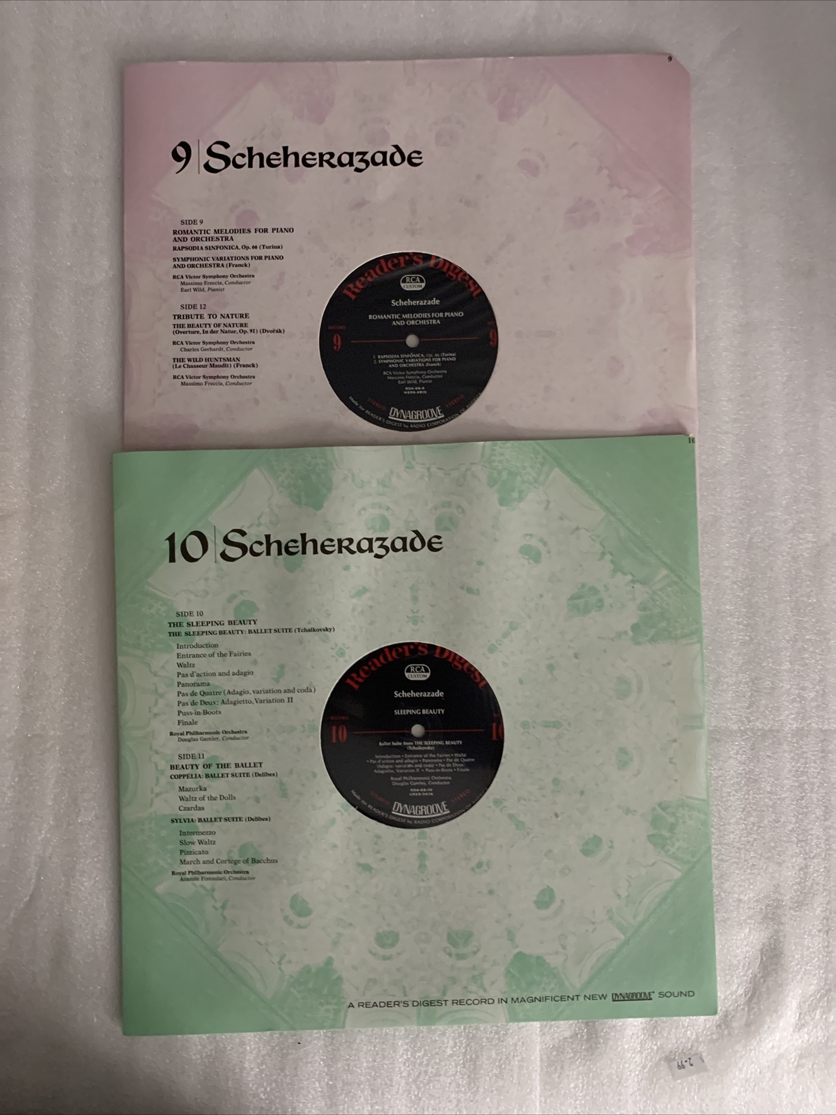 Vintage Scheherazade Rhapsodic Mood Music Readers Digest 10 Record Set |  eBay