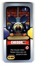 2001 Cinepix Cubix Robots for Everyone Trading Card CheddrX #2