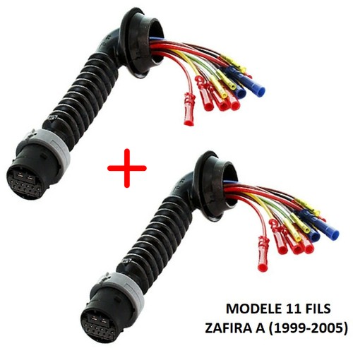 Presa Elettrica + Cavi Fascio Di Porta Posteriore Previsto Opel ZAFIRA A 6296910 - Foto 2 di 3