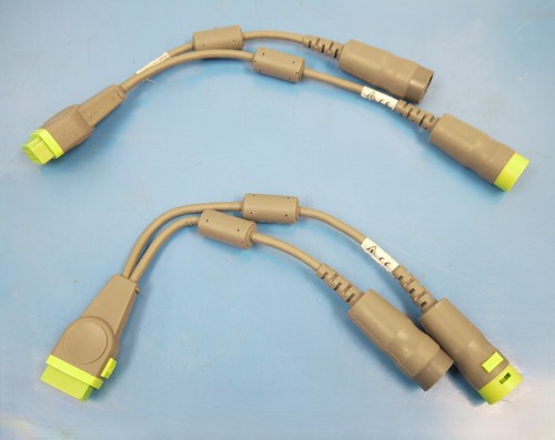 GE Medical 1442AA0 MECG & FECG Y-Adapter Trunk Cables (Qty-2)