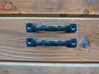 SET OF TWO GWR THEME DOOR HANDLE'S, ANTIQUE STYLE . Cast Iron. Railway, Art Deco