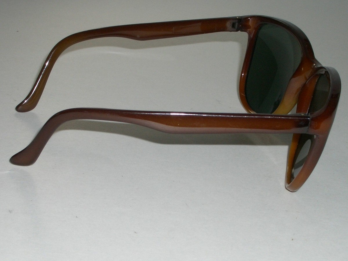 Vintage Bausch & Lomb Ray-Ban‎ Cats 1000 Sunglasses Brown Nylon France B&L G15 Vintage Ray-Ban CATS Bausch & Lomb Frame France Nylon  main image 4