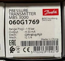 NEW DANFOSS Pressure Transmitter MBS3000 060G1769 UPS shipping