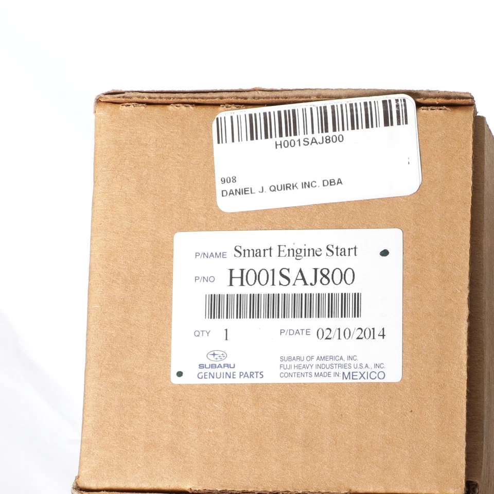 OEM NUEVO 2013-2014 Subaru Outback Motor Remoto Arranque Pulsador H001SAJ800 Foto 4 de 4