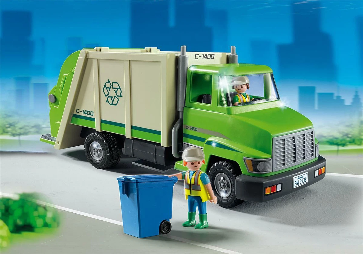 Playmobil City Life Recycling Truck Set 5679