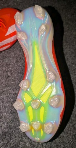 Adidas X Crazyfast + Plus FG Energy Citrus Pack Red Men's 4.5 Wmns 5.5 Cleats - Picture 5 of 7