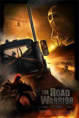 Mad Max 2 The Road Warrior Movie Octane Variant Poster Giclee Print 16x24 Mondo