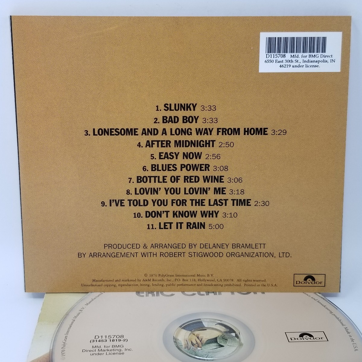 洋楽 Eric Clapton / Self Denial / selfDENIAL 洋楽 Eric Clapton / Self Denial / selfDENIAL Eric Clapton