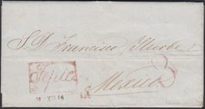 MÉXICO, 1853. Letra Tepic (Y&B GD267) - México