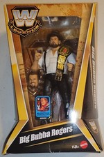 WWE Legends Elite Collection Series 23 BIG BUBBA ROGERS Action Figure w/Belt NEW