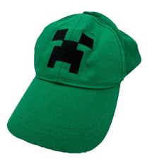 Minecraft Creeper Snapback Hat OSFM Youth Mad Engine Jinx 2018 Mojang Green
