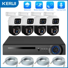 KERUI 6MP POE 8CH NVR Security Camera System Surveillance Night Auto Tracking US