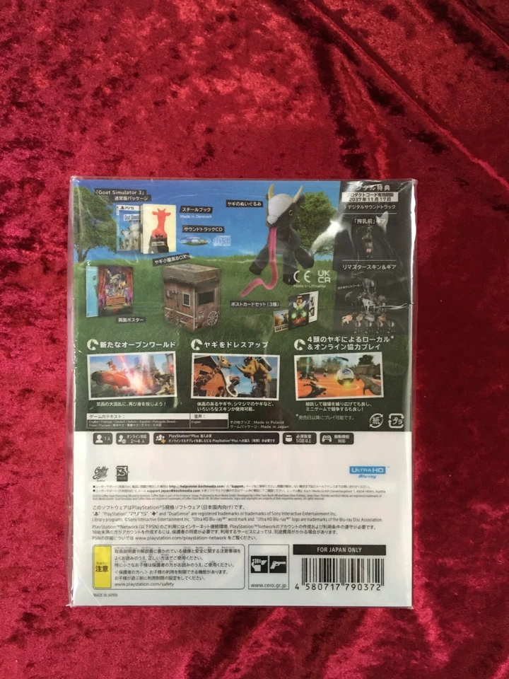 Goat Simulator 3 GOAT IN A BOX Edition PS5 Game Software with Book /Plush Doll - Image 2 of 4
