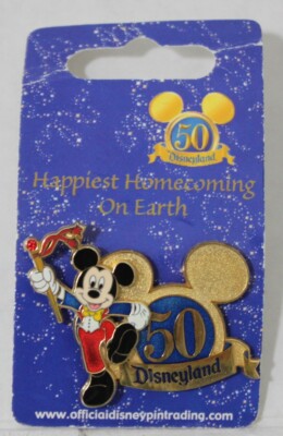 DISNEYLAND 50TH ANNIVERSARY Mickey Mouse Happiest Homecoming Earth 2005 38499