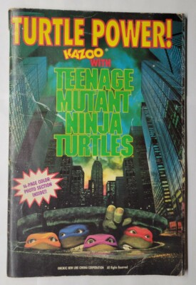 #ad Turtle Power Kazoo With Teenage Mutant Ninja Turtles Songbook NO KAZOOS OR TAPE $14.99