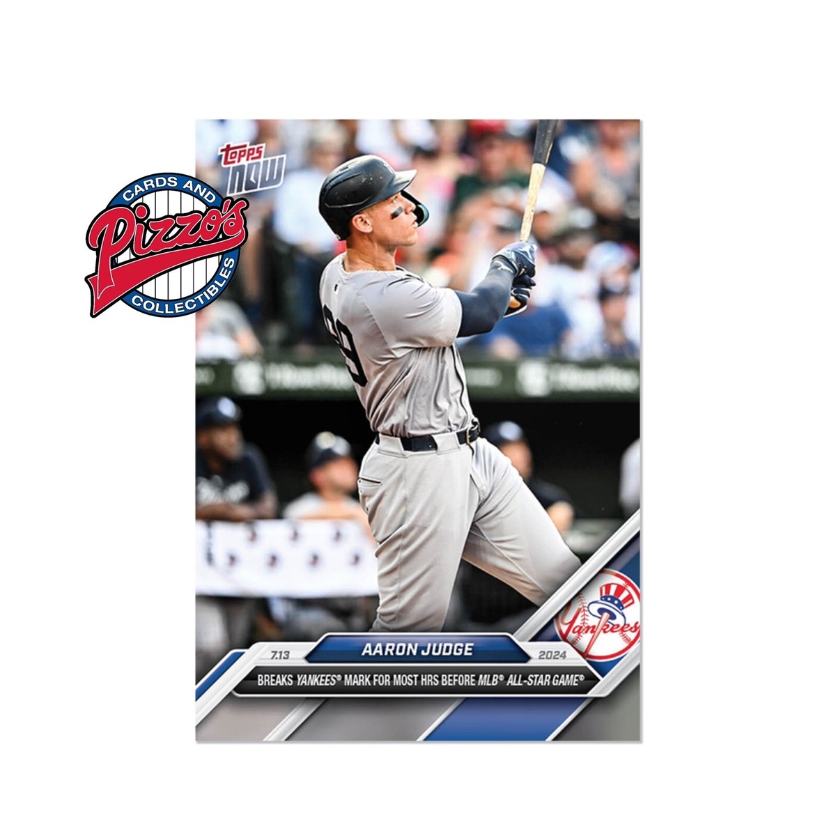 その他 Topps Now Aaron Judge - 2024 MLB 416 SP Aaron Judge 1st Half HR Record 2024 MLB TOPPS NOW Card 416