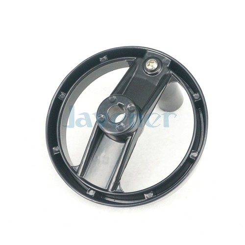 Hole 10-20mm 2 Spoke Hand Wheel Black With Revolving Handle for Milling Machine - Picture 9 of 26