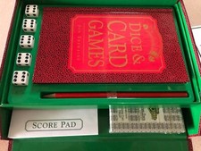 The Ultimate Dice & Card Game Compendium~Case/Dice/Book/Score Pad/Cards/Pencil~N