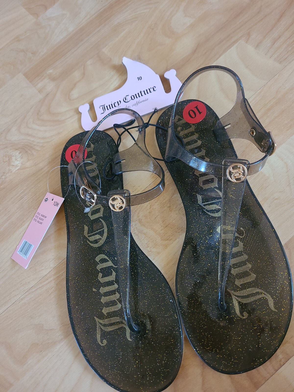 juicy couture jelly sandals