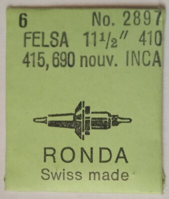 New [ 1X = 1 Staff ] Felsa 410 415 690 nouv. inca Ronda 2897 Eje Balance Staff