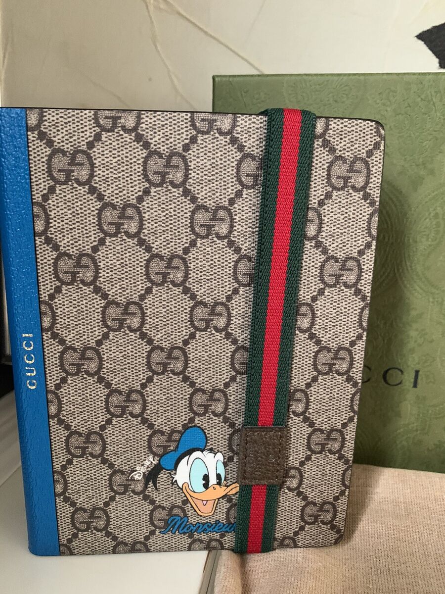 GUCCI X Disney GG Supreme Sets Of 3 Notebooks Donald Duck GUCCI X Disney GG Supreme Sets Of 3 Notebooks Donald Duck