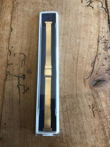 Bracelet De Montre ZRC 22mm 20mm Plaqué Or Vintage
