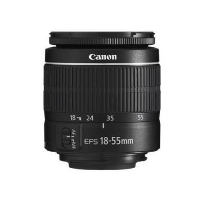 Canon EF-S 18-55mm f/3.5-5.6 III Standard Zoom Lens - New in White
