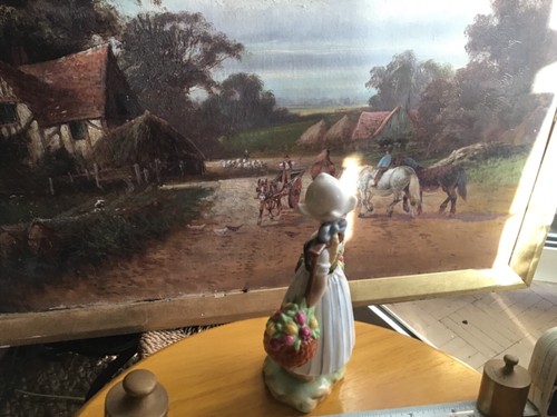 Royal Worcester Dutch Girl Modelled by Frederick Gertner,Antique,5 inches, - Picture 4 of 13